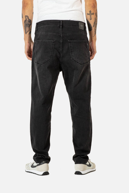 REELL "RAVE" PANT BLACK WASHED