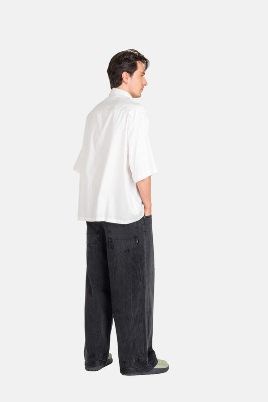 REELL "GIANT BAGGY" JEANS BLACK GREY WASH