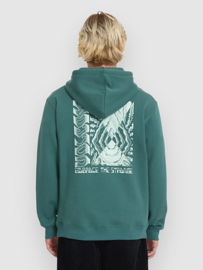 VOLCOM "WATANITE PO" HOODIE GREEN