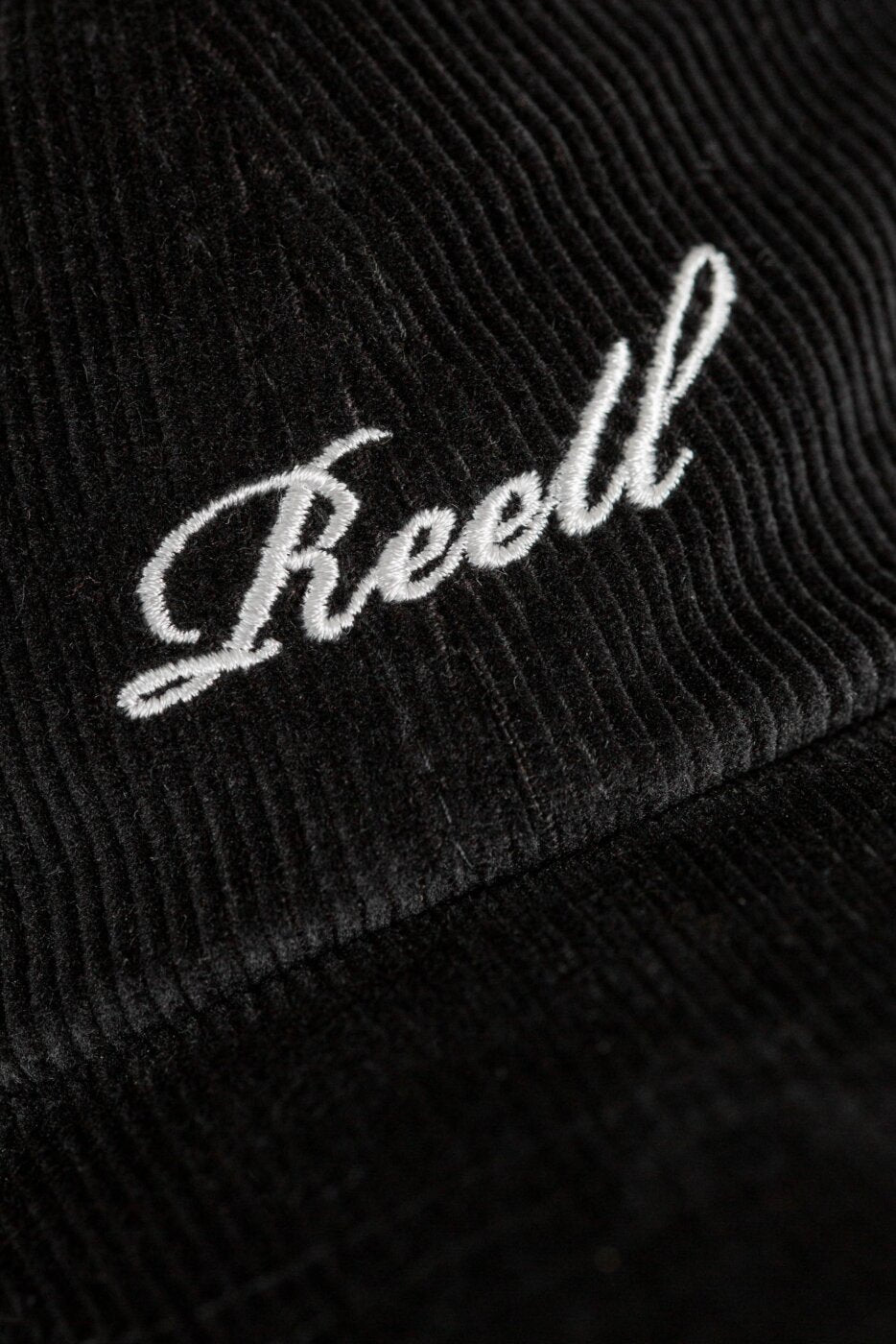 REELL "SINGLE SCRIPT" CAP BLACK CORD