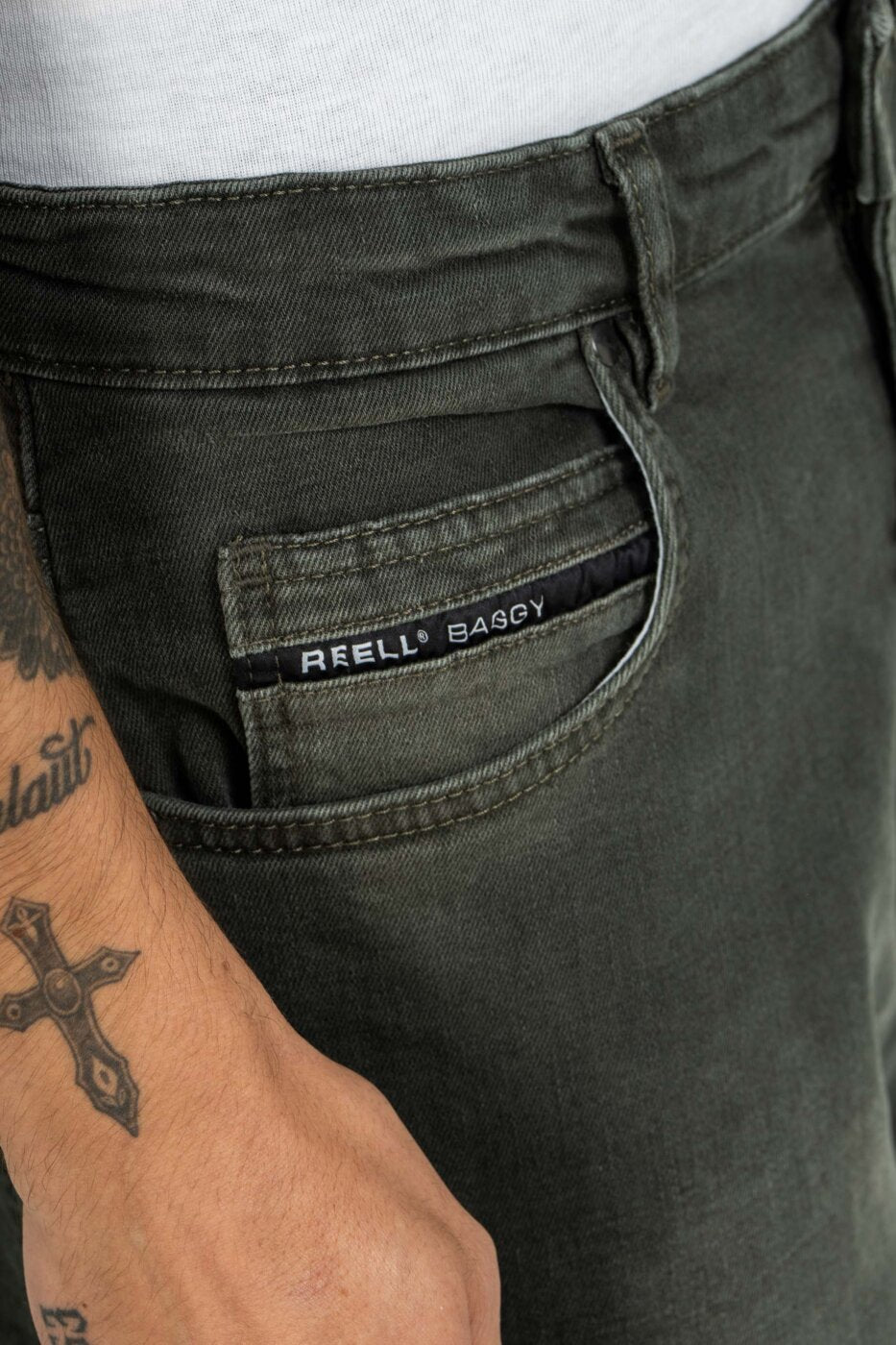 REELL "BAGGY" DIRTY GREEN