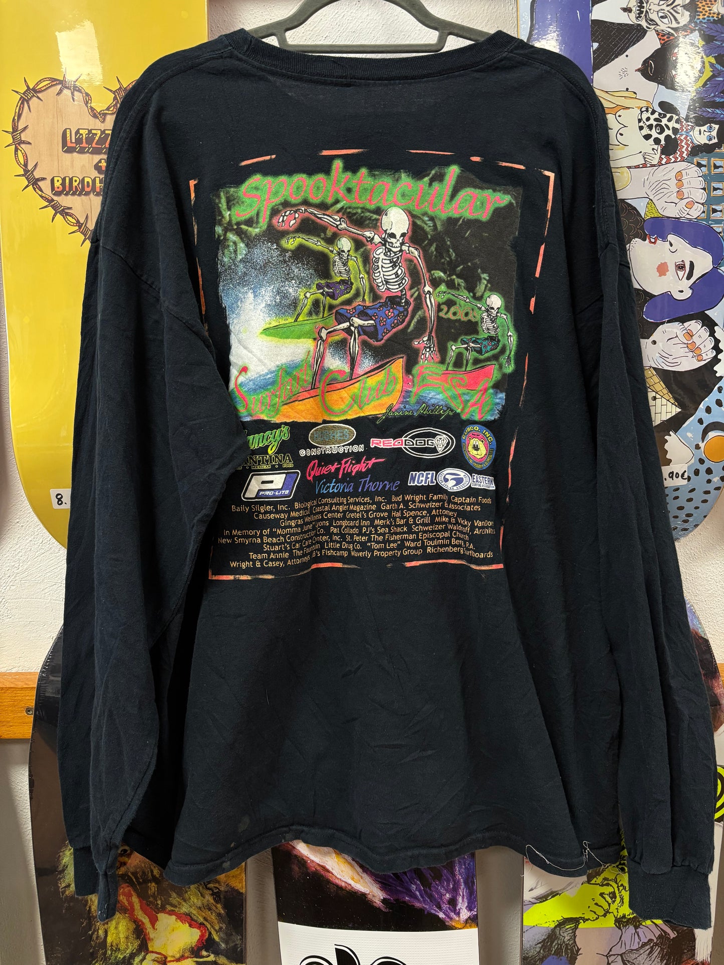 VINTAGE "SPOOKTACULAR" LONGSLEEVE