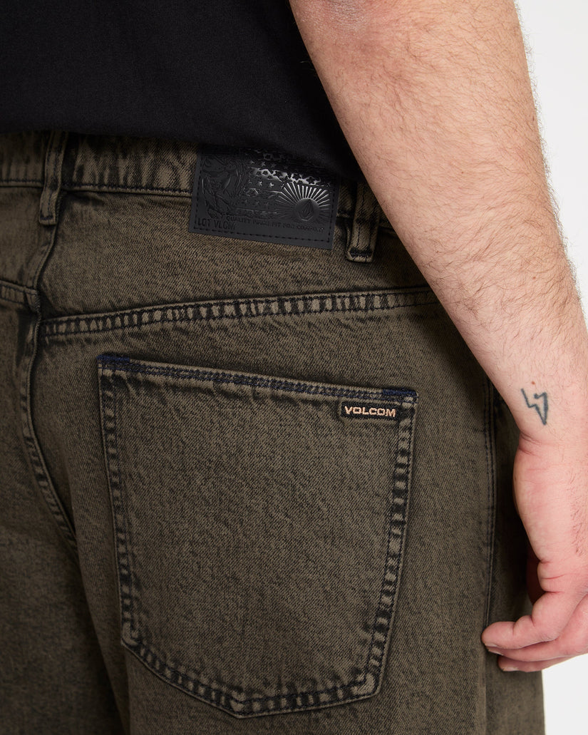 VOLCOM "BILLOW" JEANS SAGE LEAF