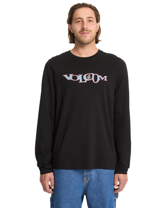 VOLCOM "SKIDDER" LONGSLEEVE BLACK