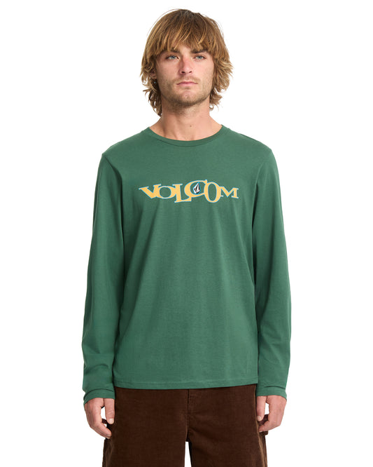 VOLCOM "SKIDDER" LONGSLEEVE GREEN