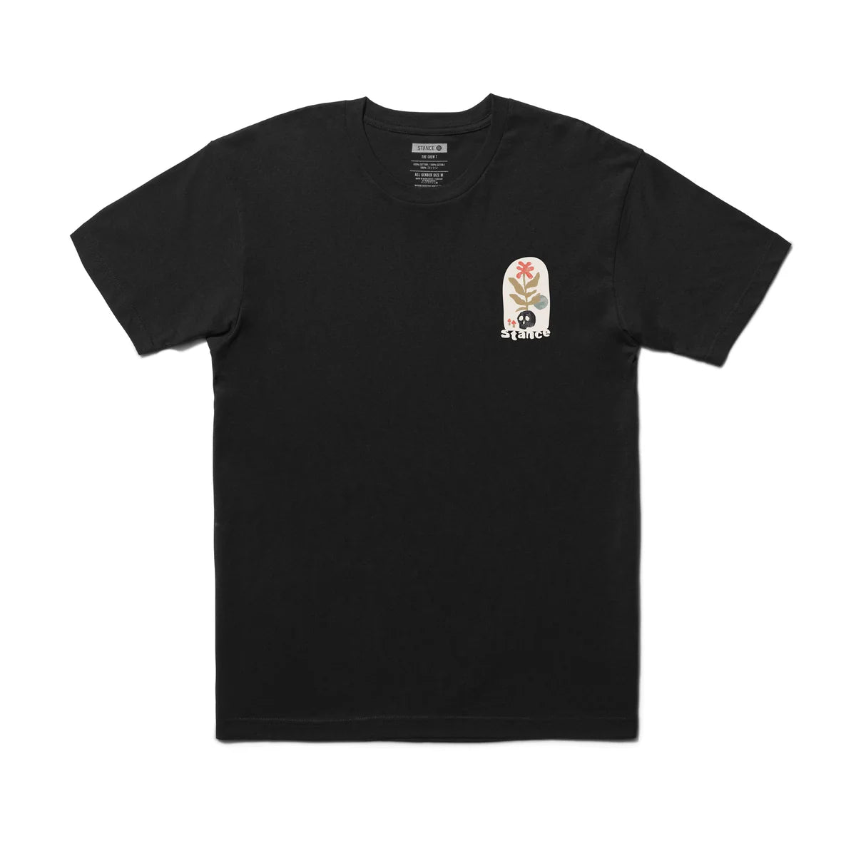 STANCE "TROPISKULL TEE" T-SHIRT