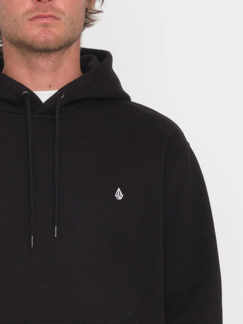 VOLCOM "SINGLE STONE" HOODIE BLACK