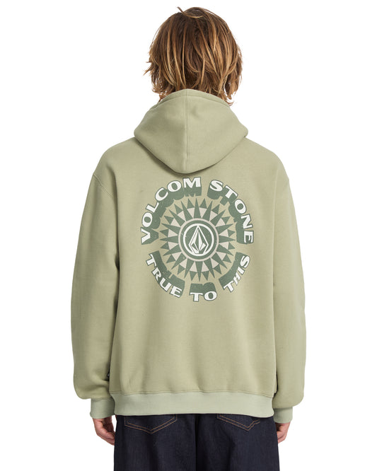 VOLCOM "WATANITE" HOODIE GREEN TEA