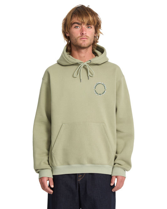 VOLCOM "WATANITE" HOODIE GREEN TEA