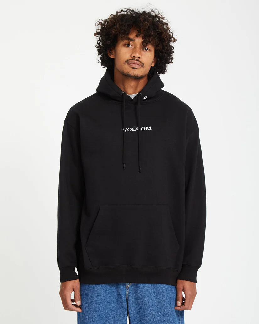 VOLCOM "STONE" HOODIE BLACK
