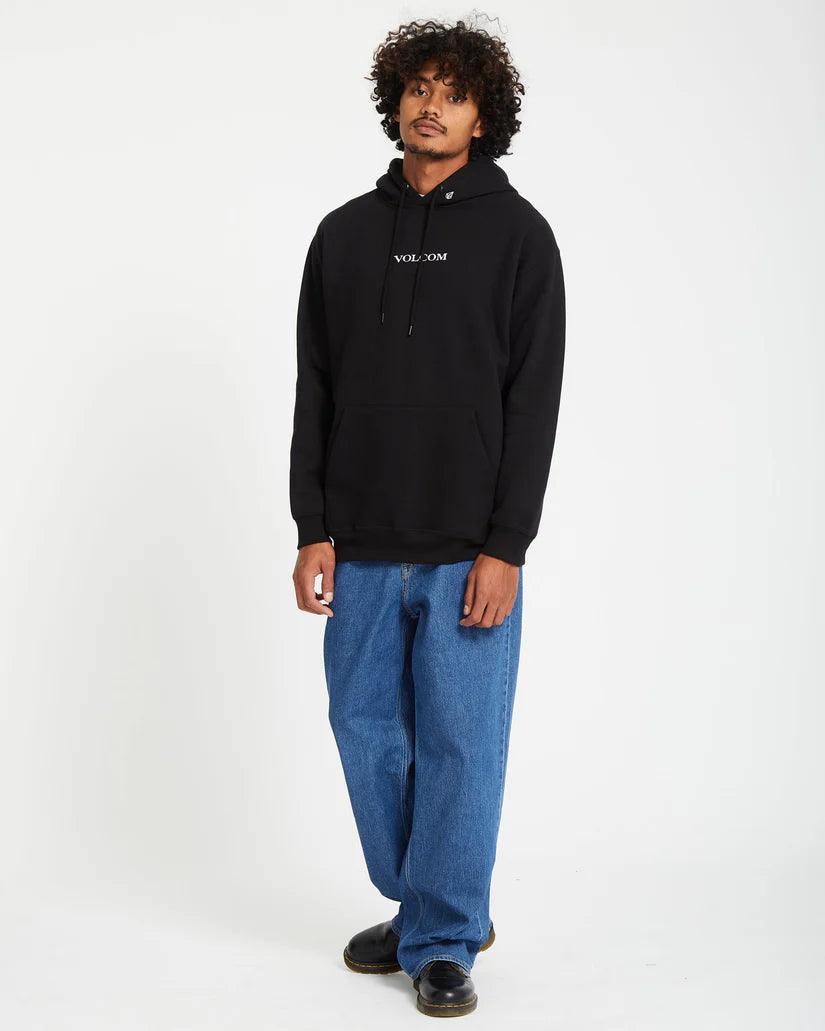 VOLCOM "STONE" HOODIE BLACK