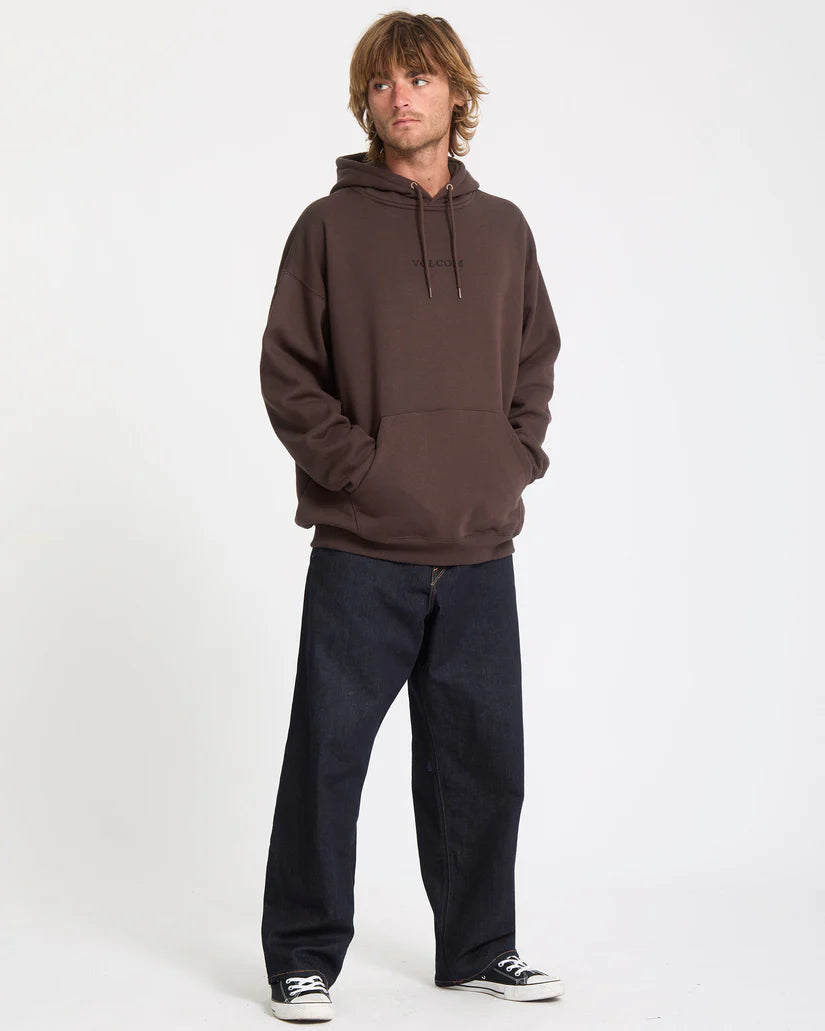 VOLCOM "STONE" HOODIE CACAO