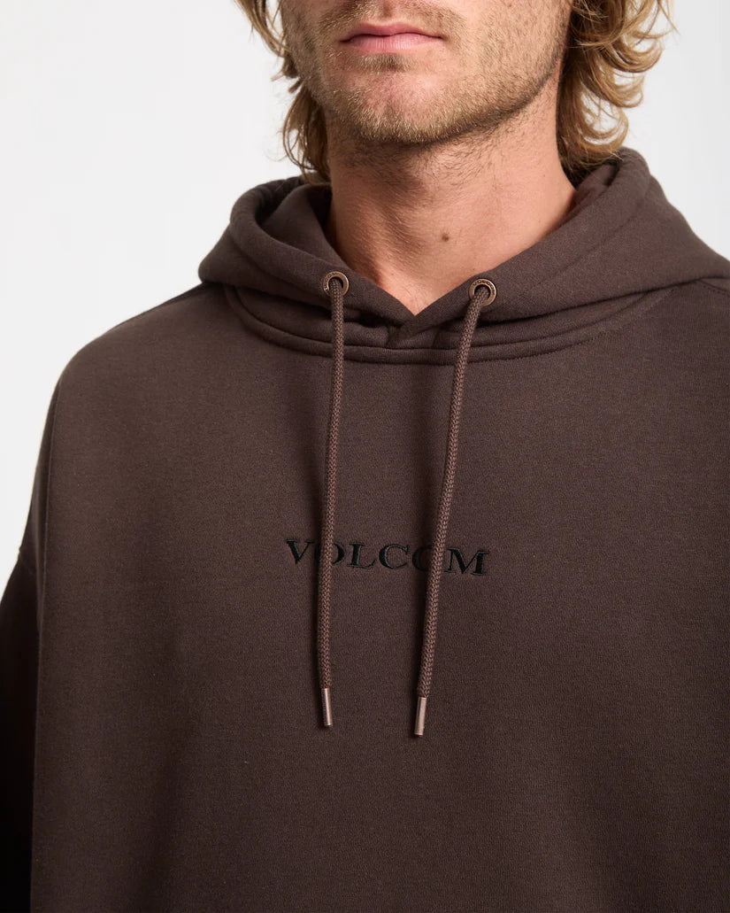 VOLCOM "STONE" HOODIE CACAO
