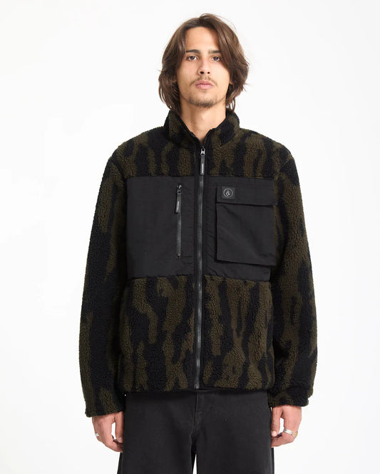 VOLCOM "STORM STONE" FLEECE-ZIPPER