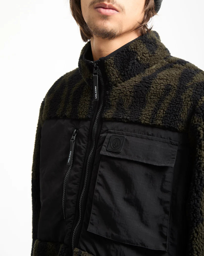 VOLCOM "STORM STONE" FLEECE-ZIPPER