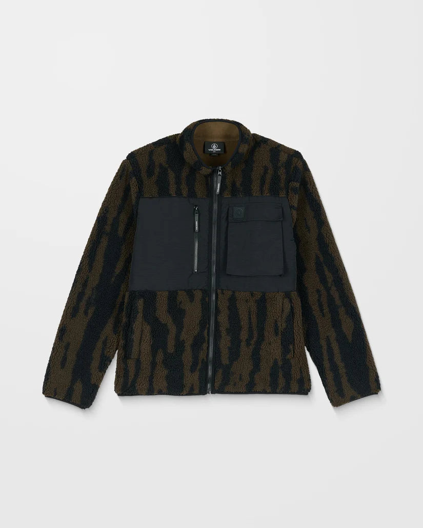 VOLCOM "STORM STONE" FLEECE-ZIPPER