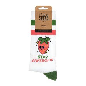 AMERICAN SOCKS " STAY AWESOME" SOCKS