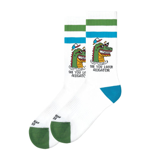 AMERICAN SOCKS "SEE YOU LATER" SOCKS