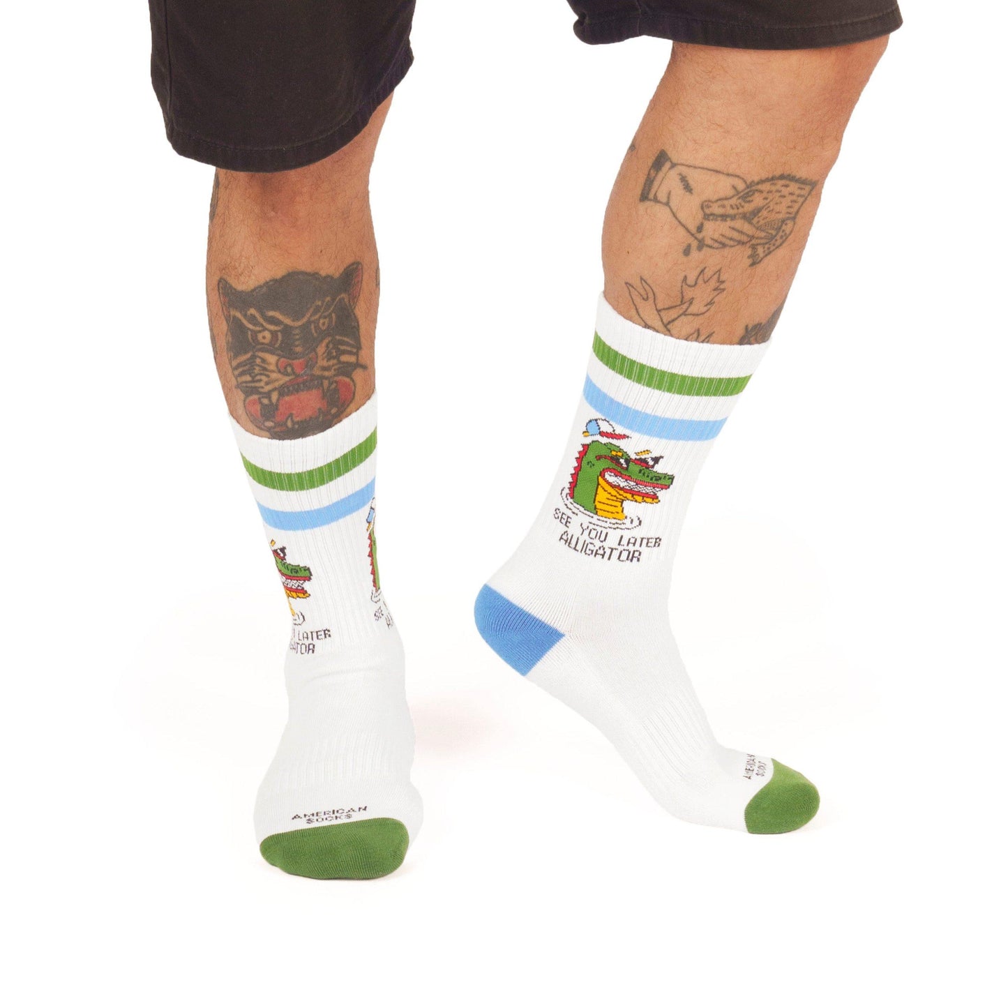 AMERICAN SOCKS "SEE YOU LATER" SOCKS
