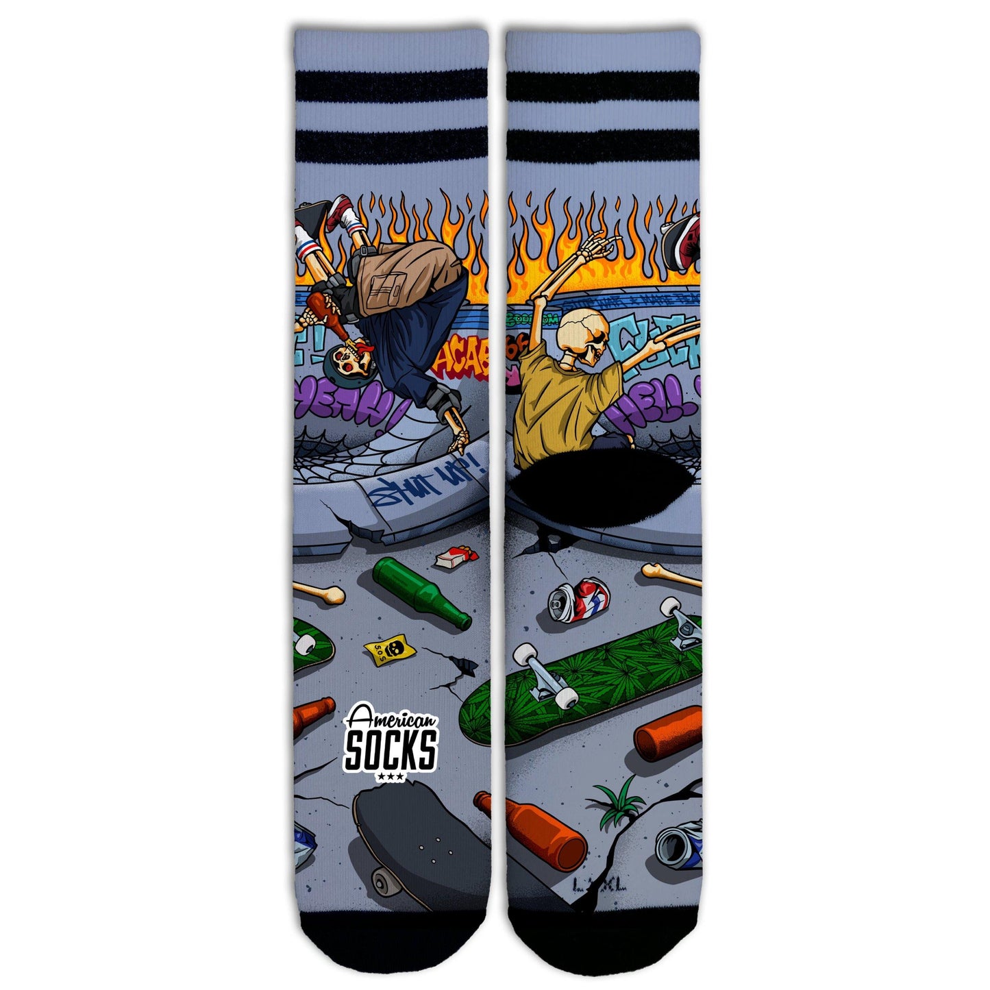 AMERICAN SOCKS "THRASHPALS" SOCKS (S/M)