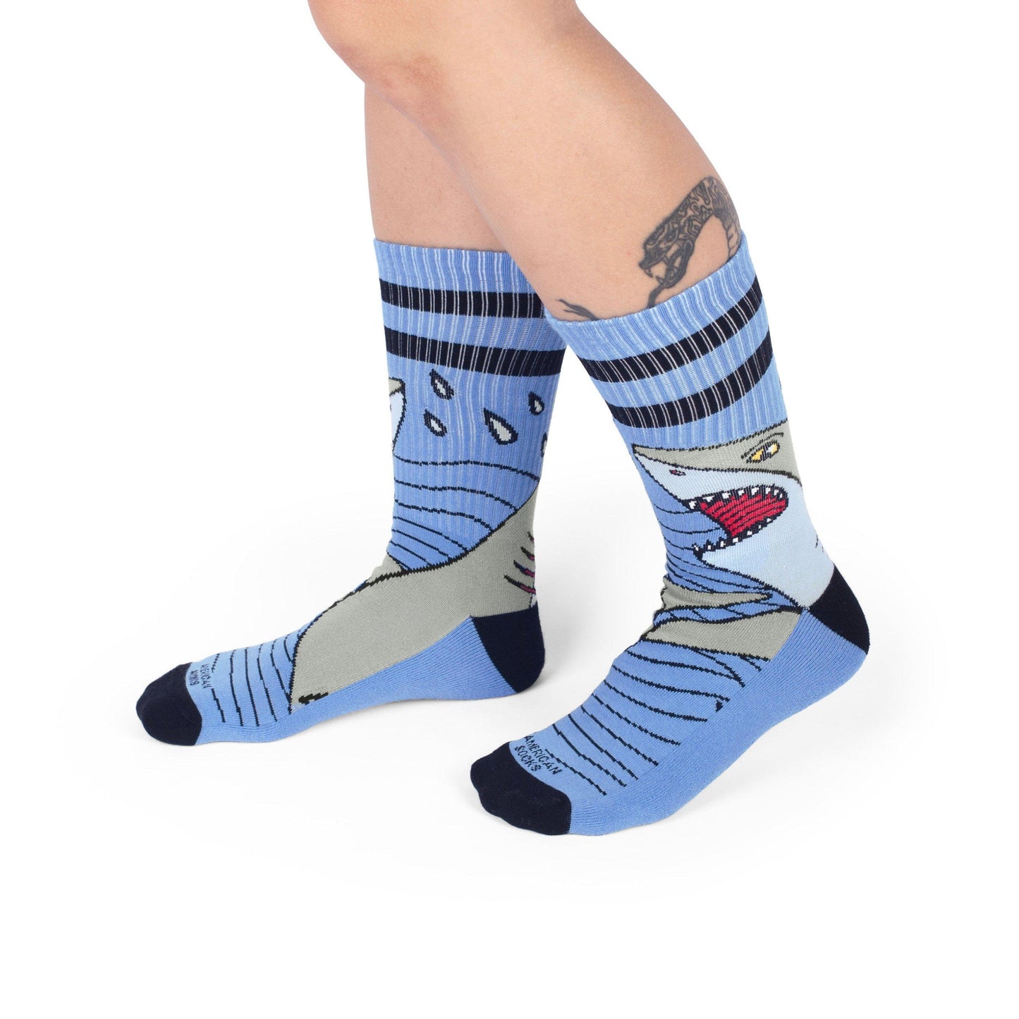 AMERICAN SOCKS "SHARK STRIKE" SOCKS