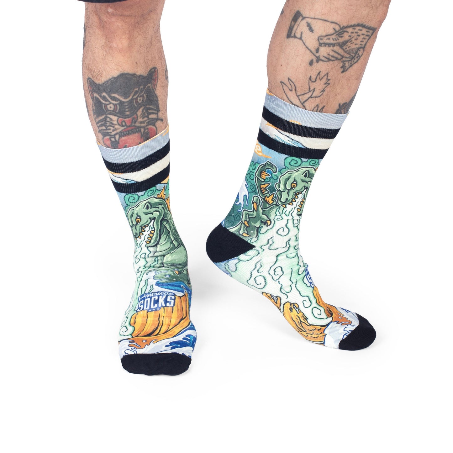 AMERICAN SOCKS "KAIJU KING" SOCKS (S/M)