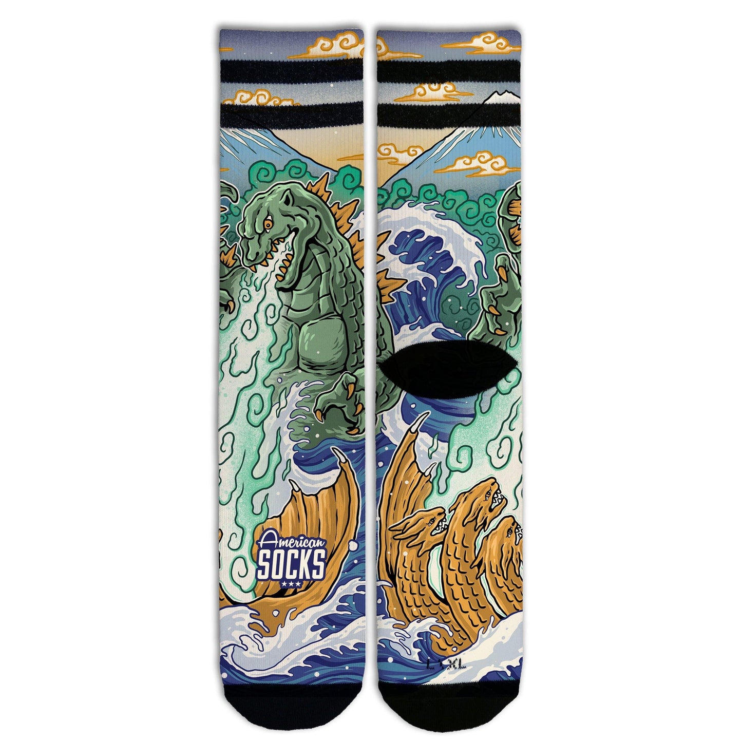 AMERICAN SOCKS "KAIJU KING" SOCKS (S/M)