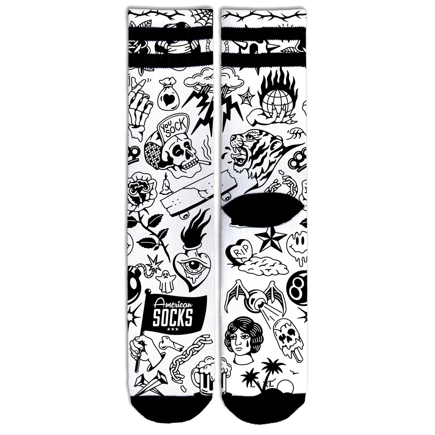 AMERICAN SOCKS "WORTH IT" SOCKS (S/M)