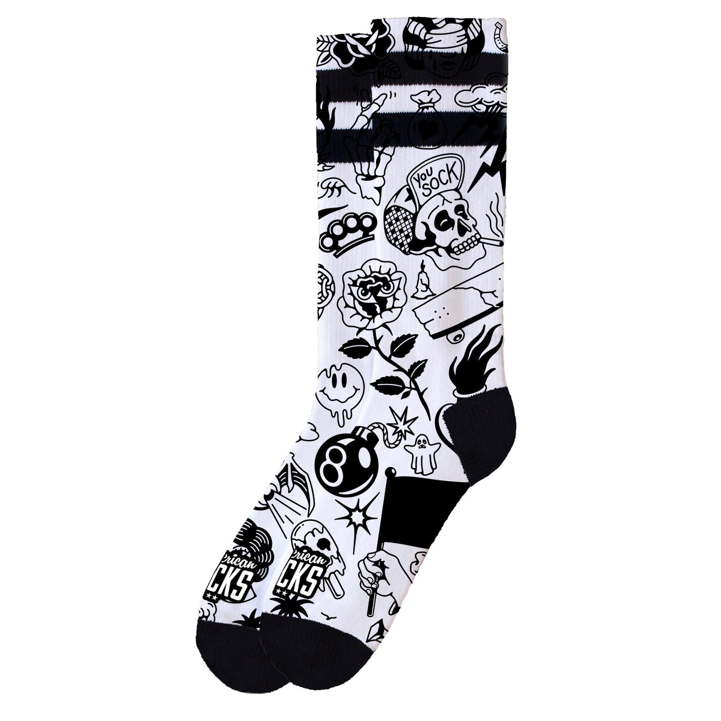 AMERICAN SOCKS "WORTH IT" SOCKS (S/M)
