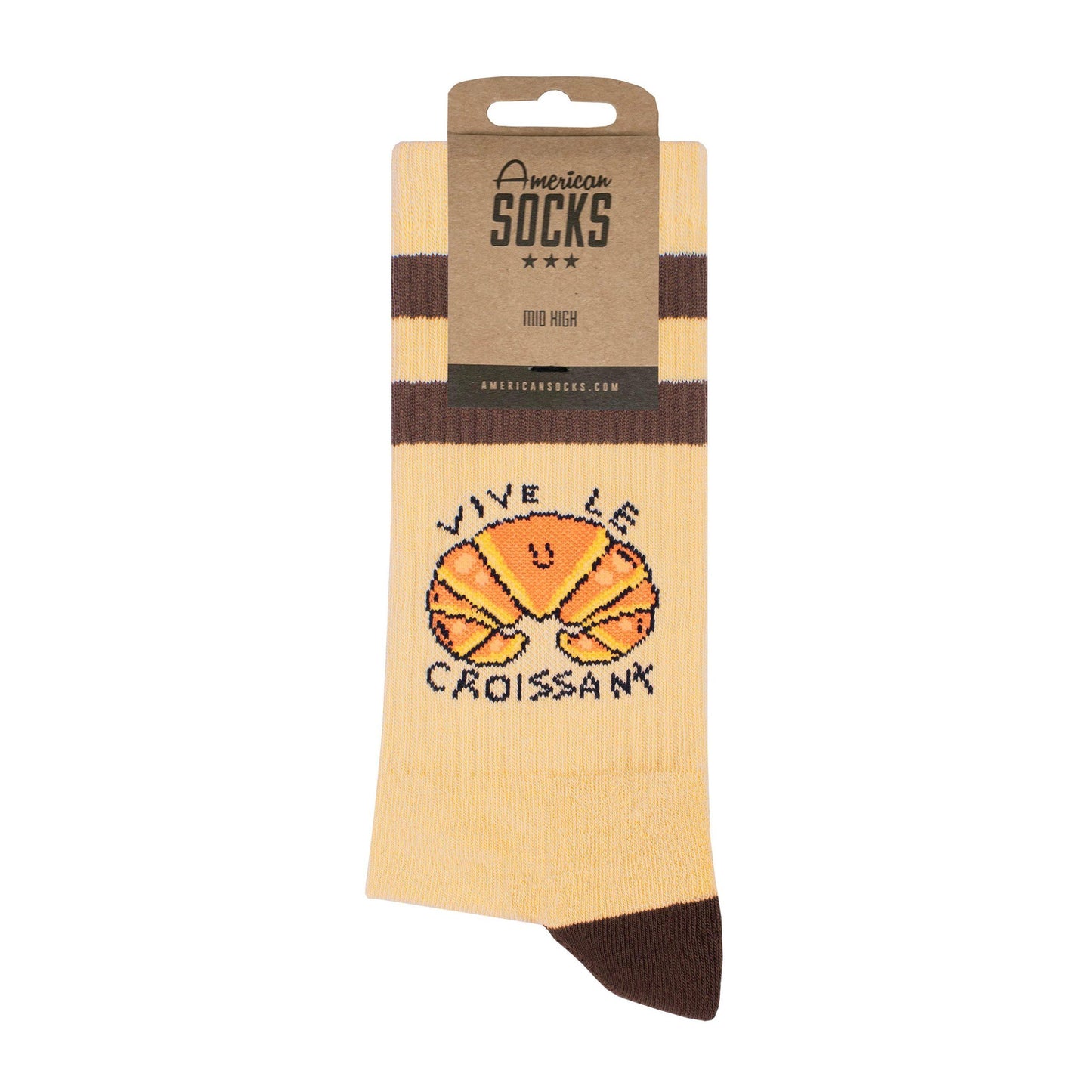 AMERICAN SOCKS "VIVE LE CROISSANT" SOCKS