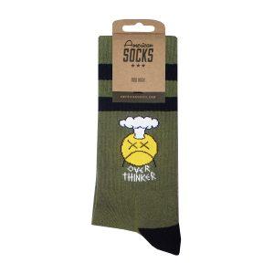 AMERICAN SOCKS " OVER THINKER" SOCKS