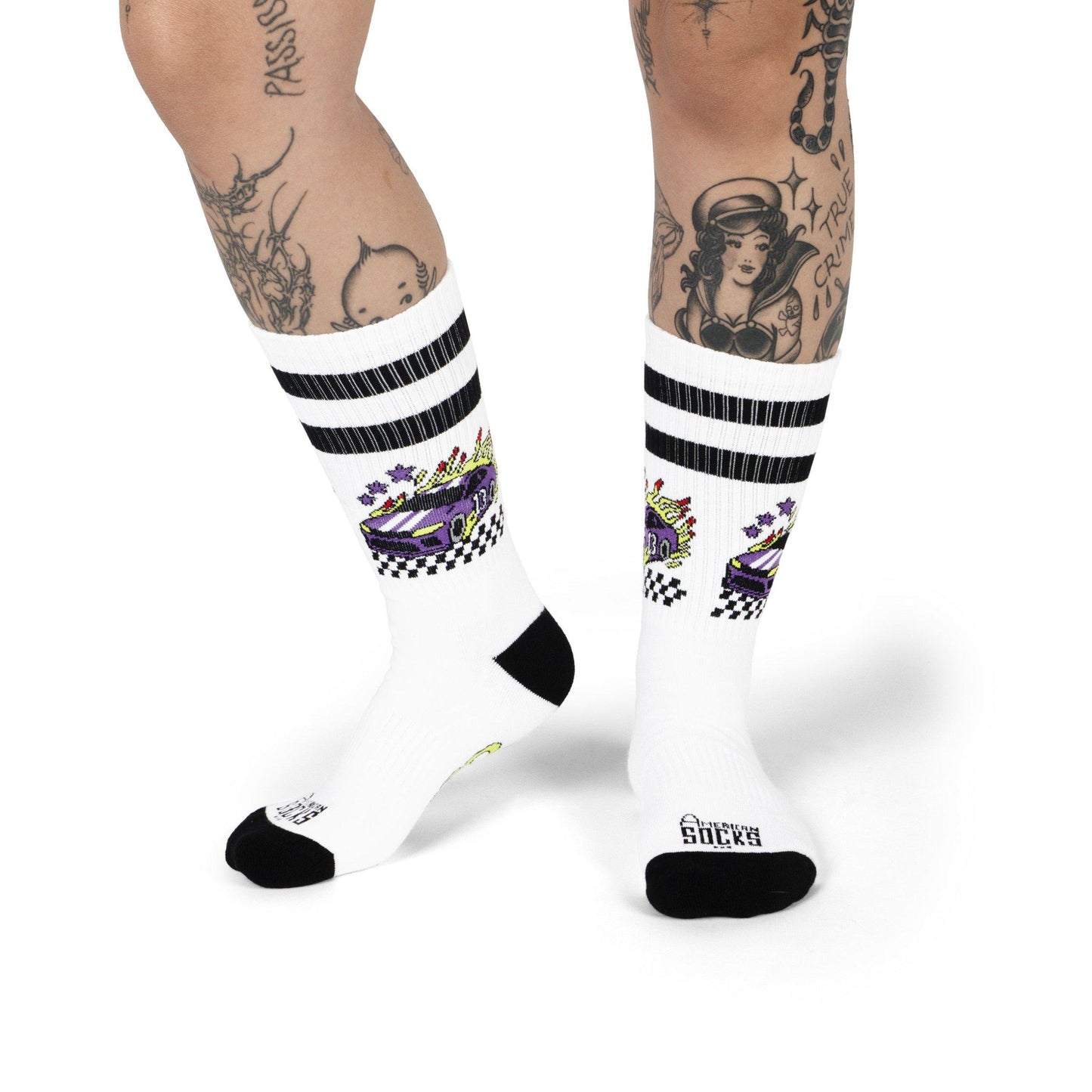 AMERICAN SOCKS "NASCAR" SOCKS