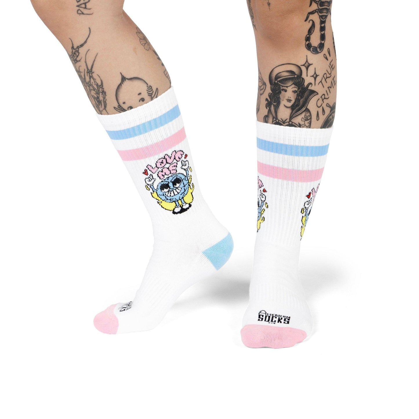 AMERICAN SOCKS "EARTH CRUSH" SOCKS