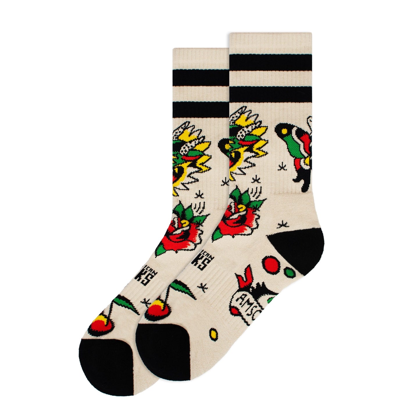 AMERICAN SOCKS "FLASH FEVER" SOCKS