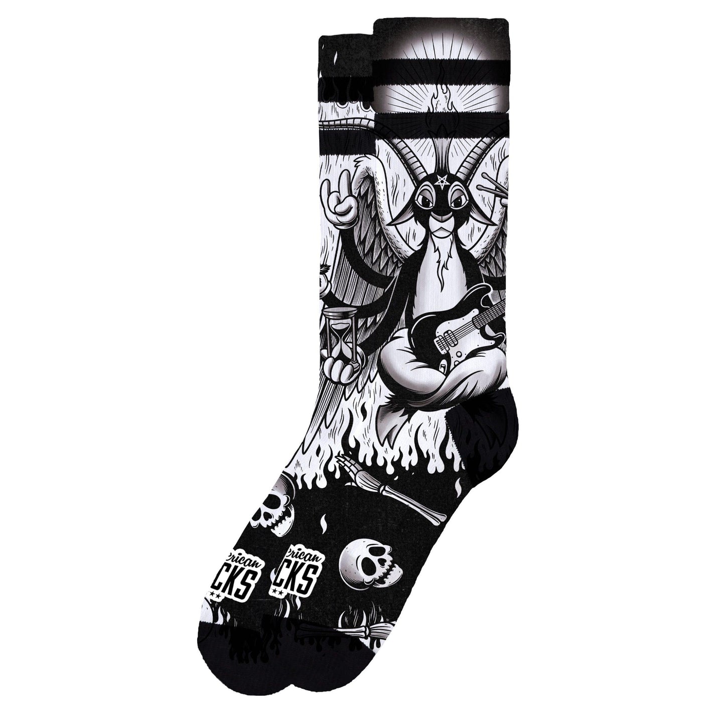 AMERICAN SOCKS "BAPHOMET" SOCKS (L/XL)
