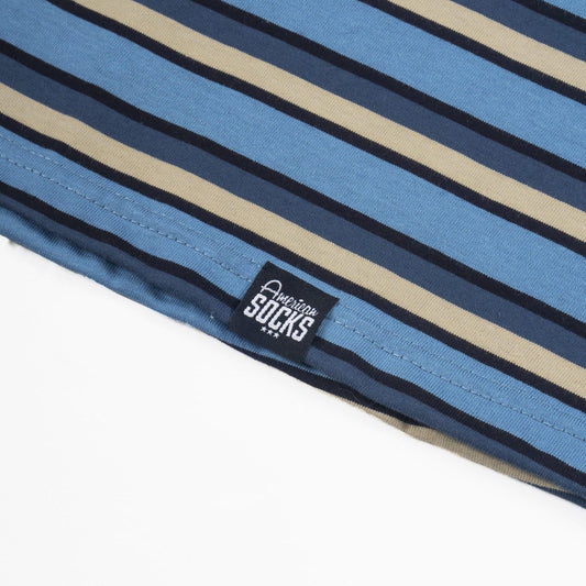 AMERICAN SOCKS "STRIPED" T-SHIRT