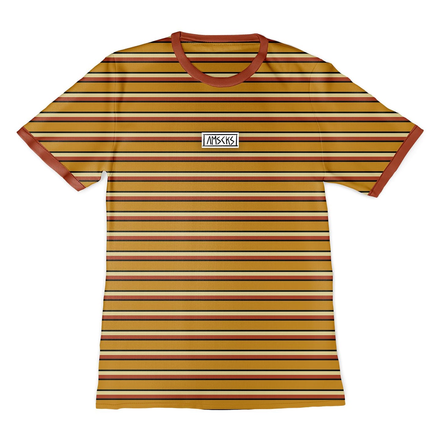 AMERICAN SOCKS "STRIPED" T-SHIRT