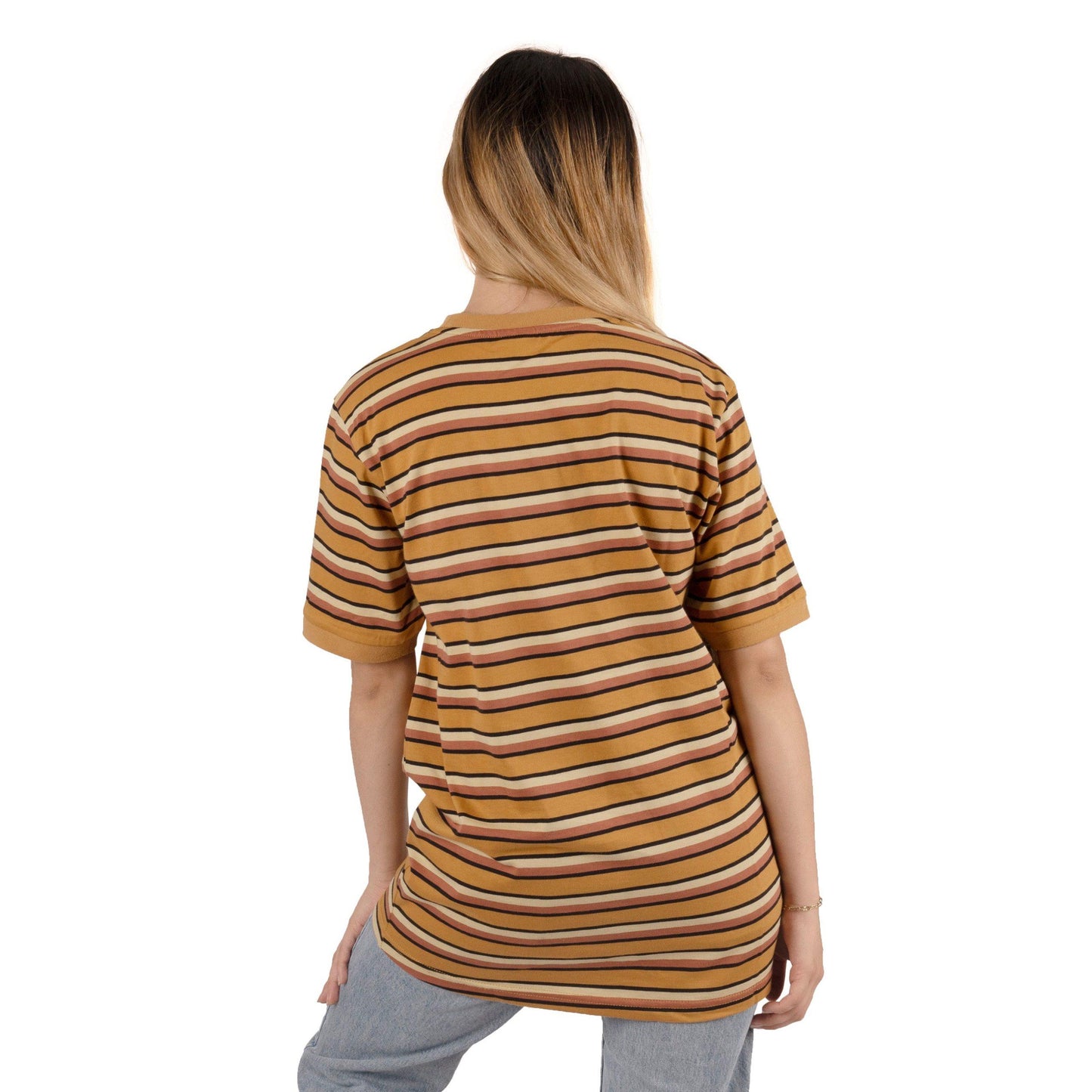 AMERICAN SOCKS "STRIPED" T-SHIRT