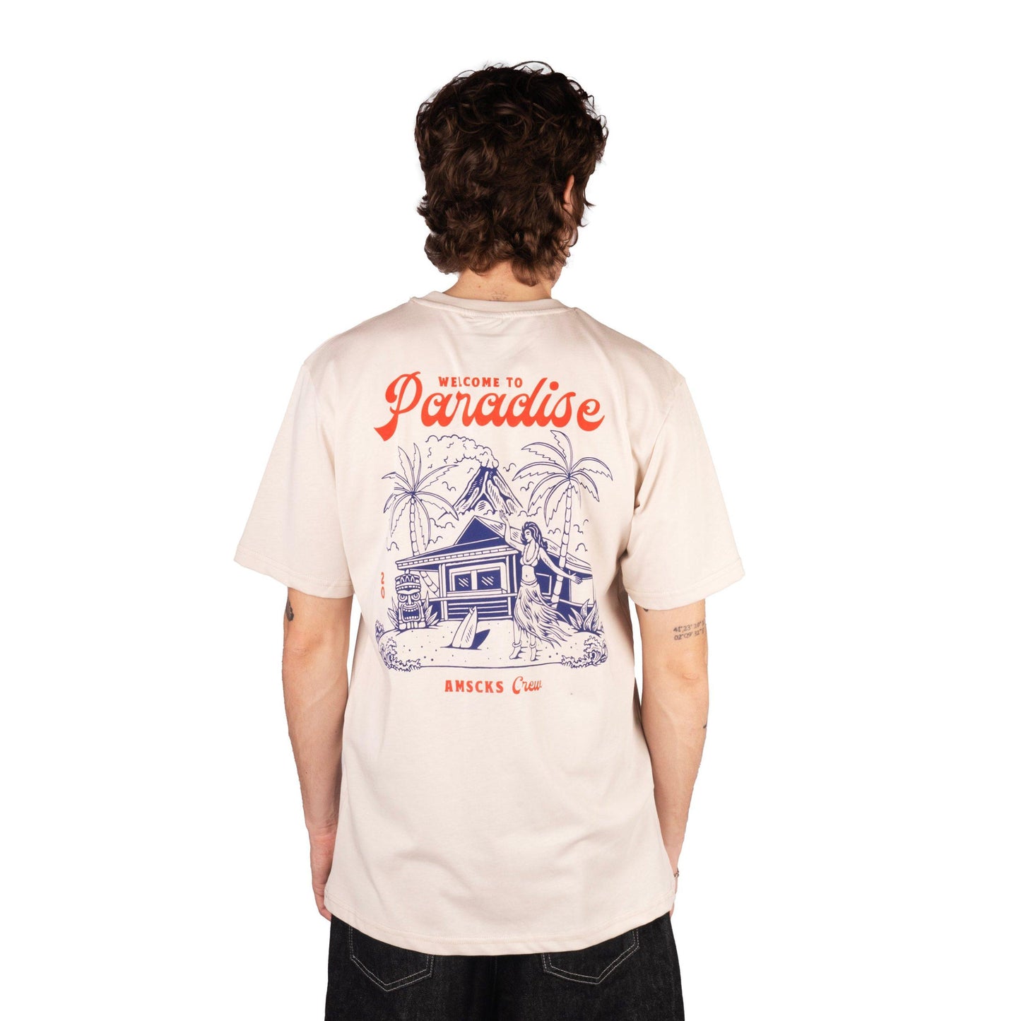 AMERICAN SOCKS "WELCOME TO PARADISE" T-SHIRT