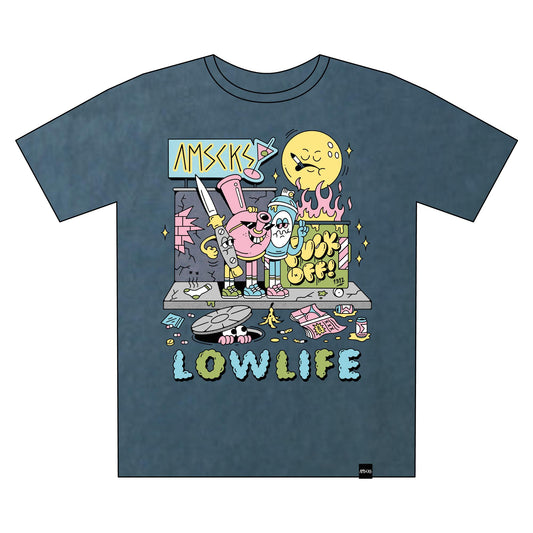 AMERICAN SOCKS "LOW LIFE" T-SHIRT