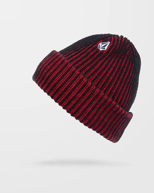 VOLCOM "FULL STONE CUFF" BEANIE RED