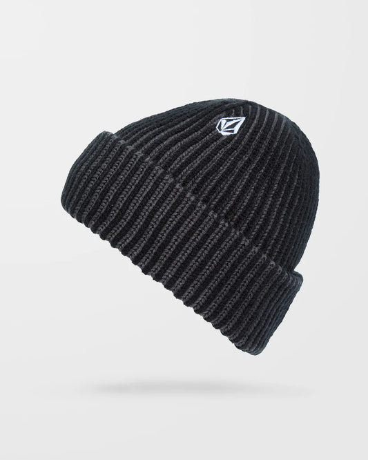 VOLCOM "FULL STONE CUFF" BEANIE BLACK
