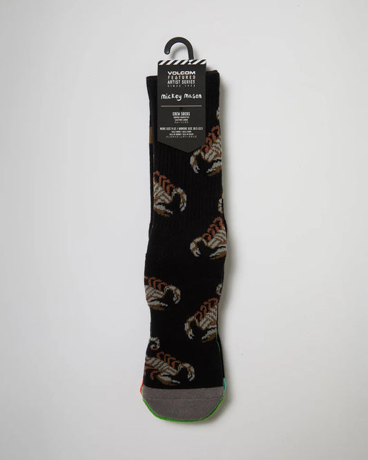 VOLCOM "MICKEY MASON 2PACK" SOCKS