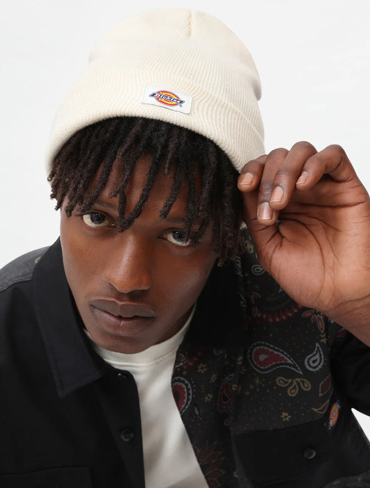 DICKIES "GIBSLAND" BEANIE ECRU