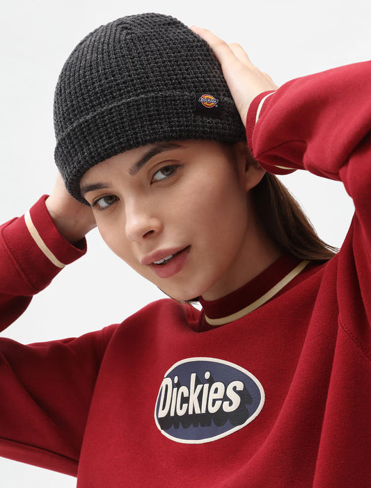 DICKIES "WOODWORTH WAFFEL" BEANIE BLACK