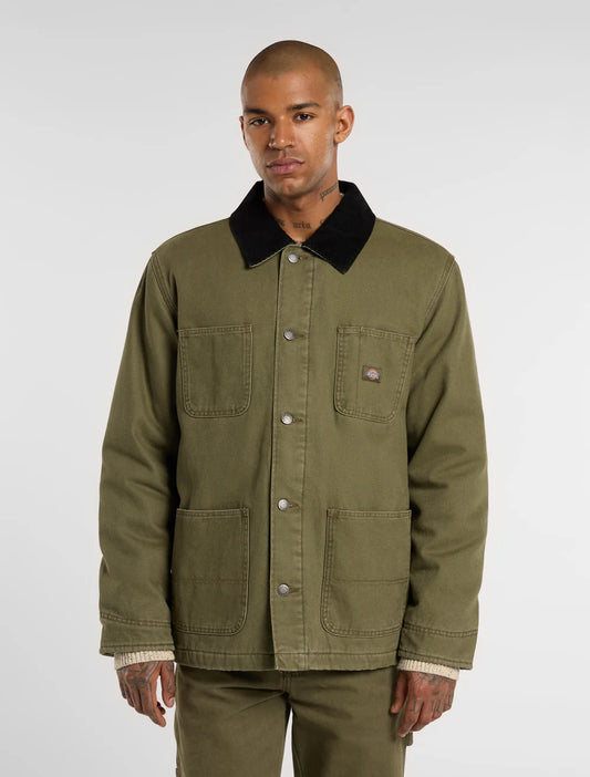 DICKIES " CHORE LINED" CANVAS JACKE