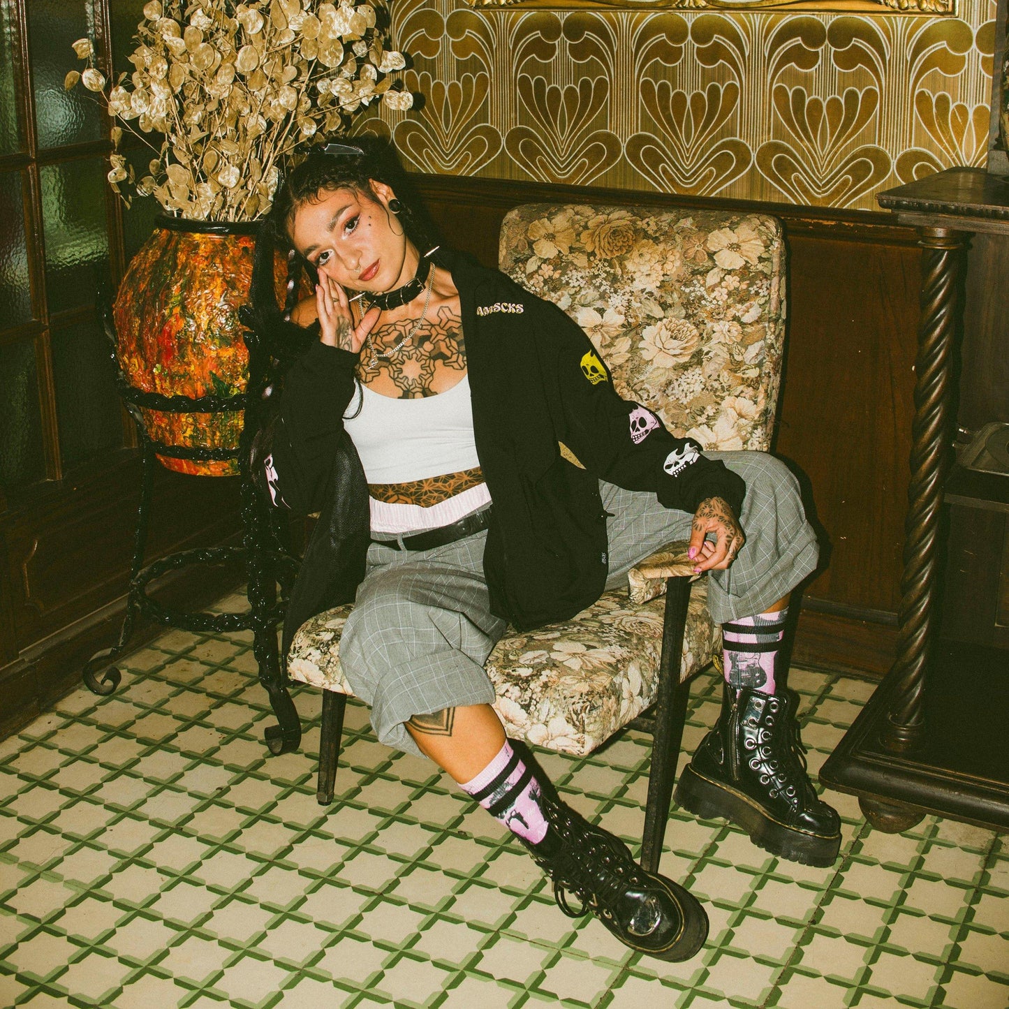 AMERICAN SOCKS "STREET ROIT" SOCKS (L/XL)