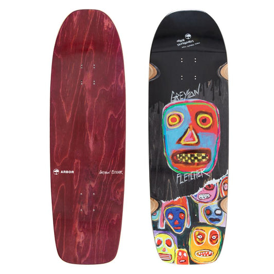 ARBOR "GREYSON FLETCHER" SHAPED DECK 9.75