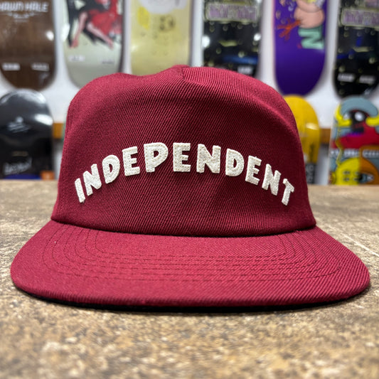 INDEPENDENT CAP RED