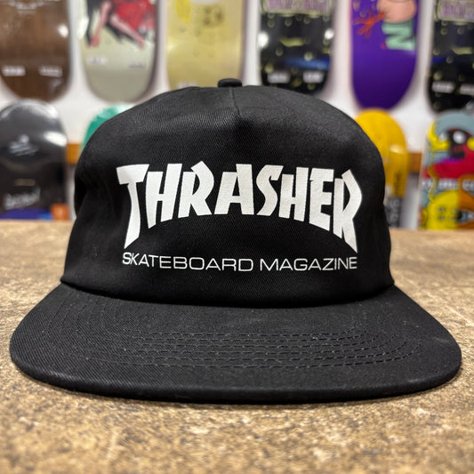 THRASHER CAP BLACK